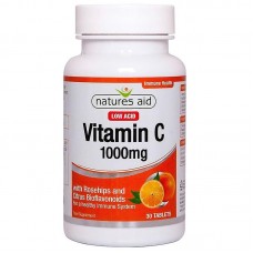 Natures Aid Vitamin C, Time Release, 1000mg, 30 Tablets