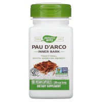 Nature's Way, Pau D'Arco Inner Bark, 1,090 mg, 100 Vegan Capsules