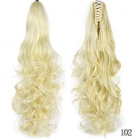 Claw Clip Ponytail Hair Extension, Blonde, 24 inch