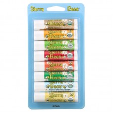 Sierra Bees, Organic Lip Balms Combo Pack, 8 Pack, 