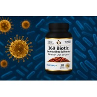 369 BIOTIC , 369 billion CFU of Lactobacillus salivarius, 30 gastro-resistant capsules 369 BIOTIC , 369 billion CFU of Lactobacillus salivarius, 30 gastro-resistant capsules