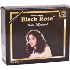 Kaali Mehandi Black Rose Henna powder Hair Dye 50 gm x10
