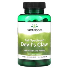 Swanson, Full Spectrum Devil's Claw, 500 mg, 100 Capsules