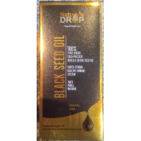 Nature's Drop Black Seed Oil, Cumin Nigella Sativa Oil, 100% Pure Cold press, 125ml