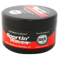 Softsheen-carson sportin' waves gel pomade with wavitrol iii, 3.5 oz,99.2g,