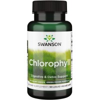 Swanson, Chlorophyll, 50 mg, 90 Liquid Veggie Caps