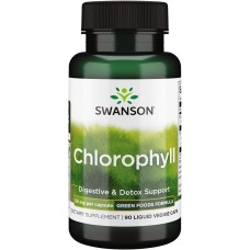Swanson, Chlorophyll, 50 mg, 90 Liquid Veggie Caps
