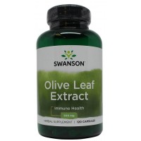 Swanson Olive Leaf 400mg, 6Caps