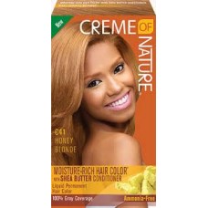 Creme Of Nature, Moisture Rich, Hair Color Honey Blond C41