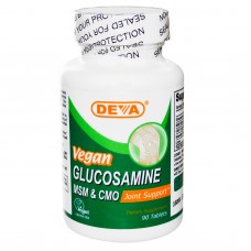 Deva, Glucosamine MSM & CMO, Vegan, 90 Tablets