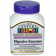 21st Century, Digestive Enzymes, 60 Caps