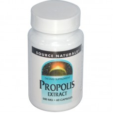 Source Naturals, Propolis Extract, 500 mg, 60 Capsules 