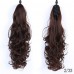 Claw Clip Ponytail Hair Extension, black color 24 inch