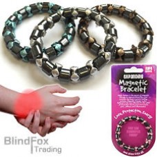 Magnetic Bracelet, Therapy Unisex Arthritis Pain Relief, Black/ Purple colour Available 