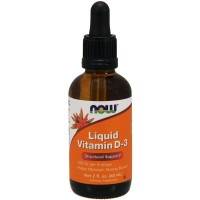 Now Foods, Liquid Vitamin D-3, (60 ml)