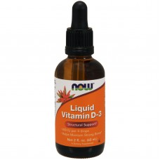 Now Foods, Liquid Vitamin D-3, (60 ml)