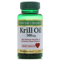 Nature's Bounty, Krill Oil, 500 mg, 30 Softgels