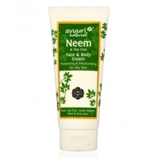 Ayumi Natural, Neem & Tea Tree Face Cream, ( for oily-combination skin), 200ml