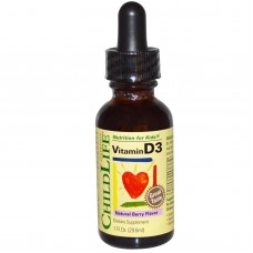 ChildLife, Essentials, Vitamin D3, Natural Berry Flavor, (29.6 ml)