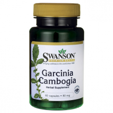 Swanson, Garcinia Cambogia, 5:1 Extract, 80 mg (Equivalent to 400mg), 60 Caps