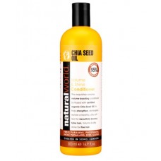 Natural World Cosmetics, Chia Seed Oil, Volume & Shine Conditioner, 500ml