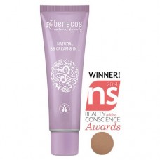 BENECOS, Natural BB-Cream 8-in-1, Care for sensitive skin, Colour  Beige, (30g)