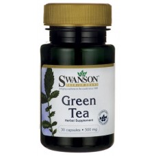 Swanson Green Tea, 500 mg, 30 Caps